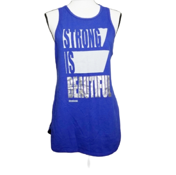 Reebok Tops - REEBOK STRONG IS BEAUTIFUL TANK TOP